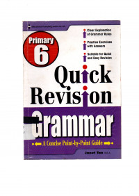 Image of quick revision grammar