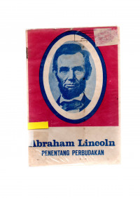 Image of abraham lincoln; penentang perbudakan