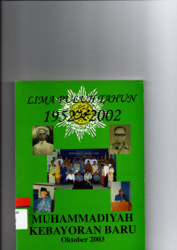 Image of lima puluh tahun 1952-2002