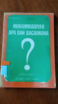 Image of MUHAMMADIYAH APA DAN BAGAIMANA