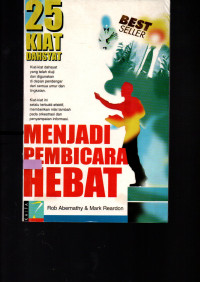 Image of 25 Kiat Dasyat menjadi Pembicara Hebat