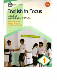 Image of English in Focus: for Grade VII Junior High School (SMP/MTs)