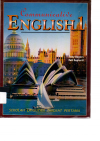 Image of Communicative ENGLISH 1: SEKOLAH LANJUTAN TINGKAT PERTAMA