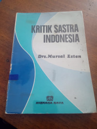 Image of KRITIK SASTRA INDONESIA